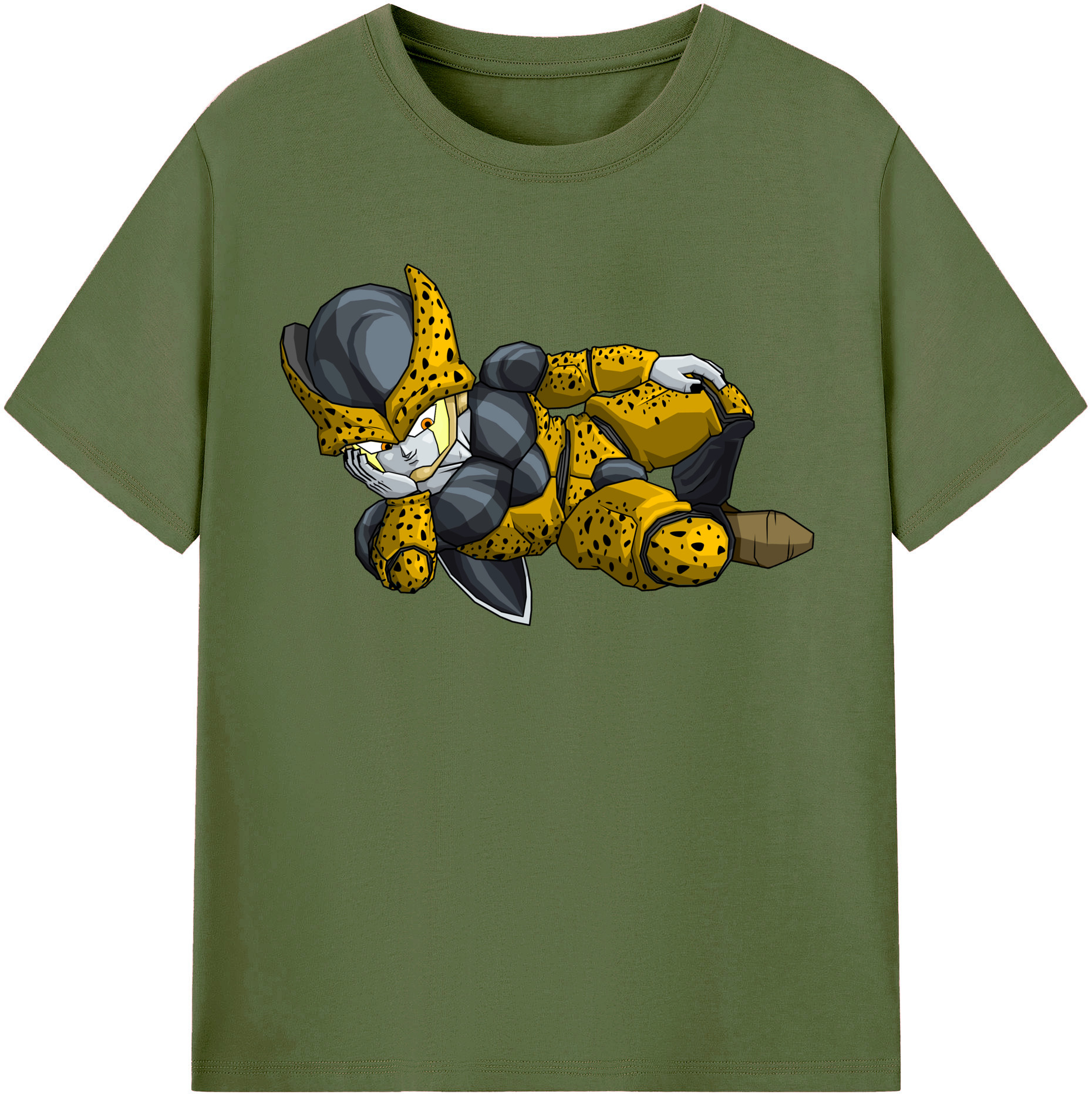 （画像用） ドラゴンボール セル DRAGON BALL Cell 綿100％半袖Tシャツ（フロントプリント）